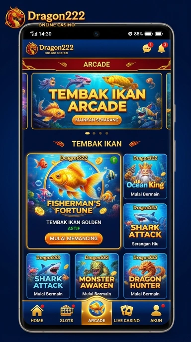 Antarmuka pengguna dragon222 yang modern dan mudah dipahami.